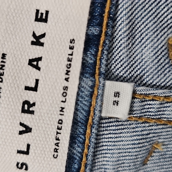 SLVRLAKE High Rise Straight Jeans - Picture 8 of 8